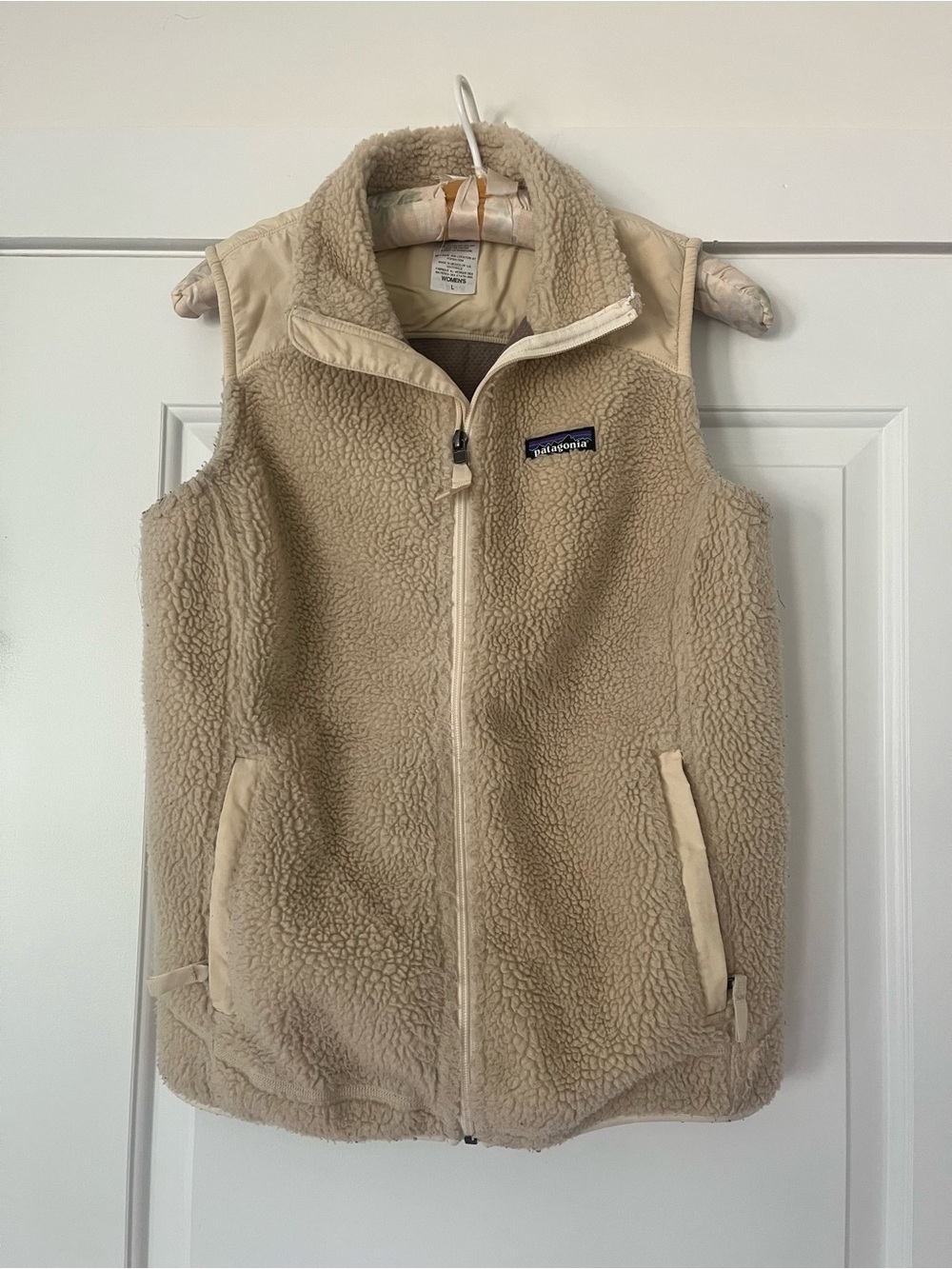 Patagonia Cream Sherpa Fleece Jacket - Women's